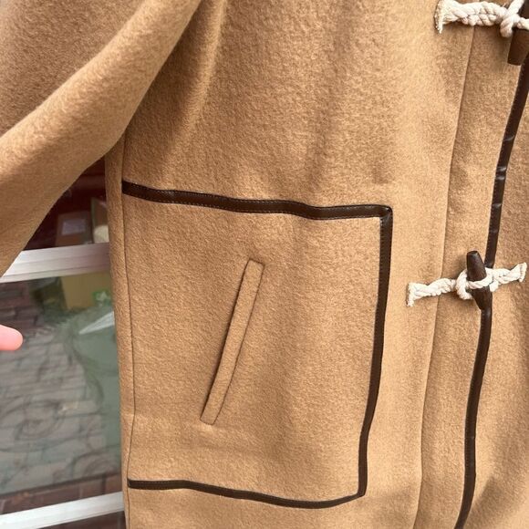 J Crew Collection Italian Blanket Wool Cashmere Fabric Toggle Coat NWT $550 - Picture 7 of 11